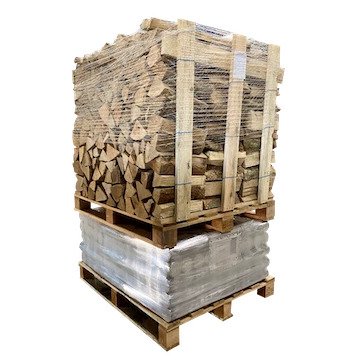 Bûches Nuit + Box de Bois de Chauffage 25 cm  Combiné  3 Stères